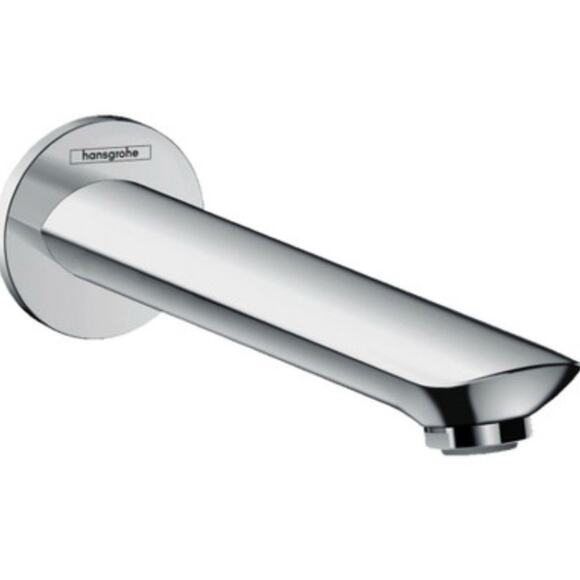 Hansgrohe Focus N Tub 7.5 In Brushed Nickel Bathtub Spout 71320821 - Picture 1 of 5